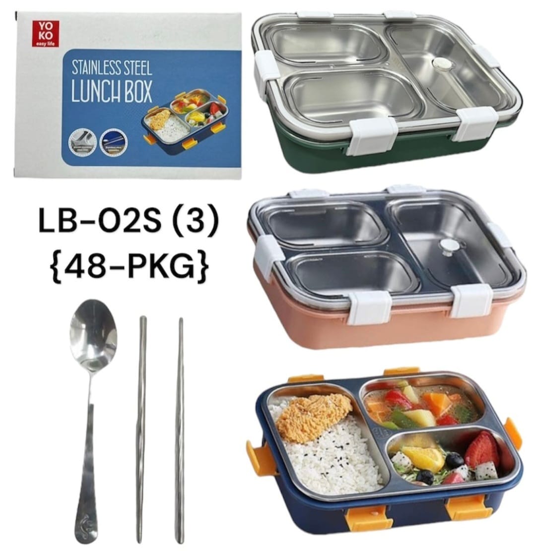 Stainless Steel Lunch Box Mrp-320/-