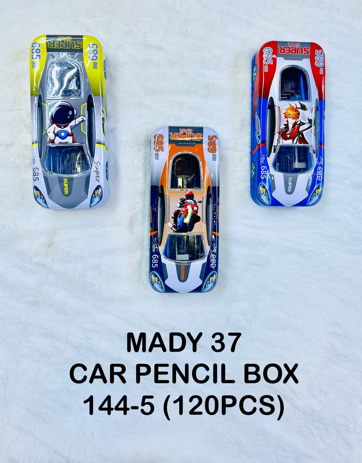 Car Pencil Box Mrp-55/-